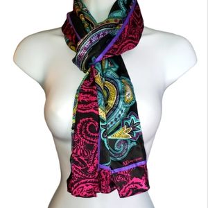 Anne Klein Vibrant Colors Silk Scarf
